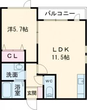 Blue Dotの間取り画像