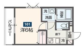 MELDIA岩槻Ⅴの間取り画像