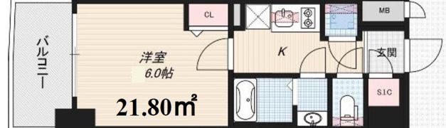 アドバンス神戸セラフィムの間取り画像