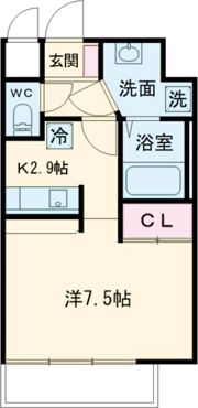 クレシタ大国の間取り画像