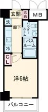 エステムプラザ神戸西IVインフィニティの間取り画像
