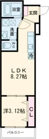 F+style大蓮東1号館の間取り画像