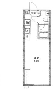リバーノース大町西の間取り画像