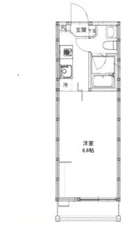 リバーノース大町西の間取り画像
