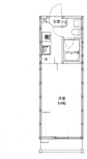 リバーノース大町西の間取り画像