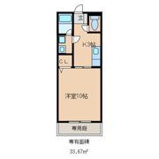 ミルーム津福の間取り画像