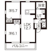 ヴェルデ阿左美I棟の間取り画像