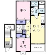 コネクションAの間取り画像