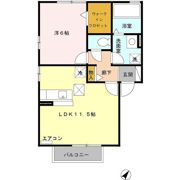 エクセル Fの間取り画像