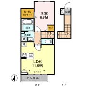 グランテラス 3の間取り画像
