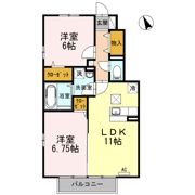パークアベニューⅡの間取り画像
