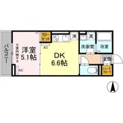 グラナーデ高野台の間取り画像