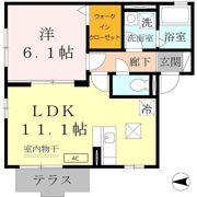 リバーラック A棟の間取り画像