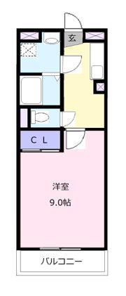 ラフィネ戸木の間取り画像