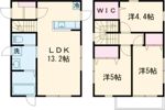 デタッチドハウス高岡Bの間取り画像