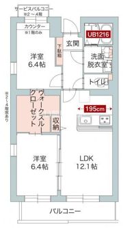 ダイコク日限山の間取り画像