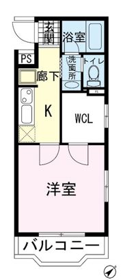 R－1 TOKURAの間取り画像