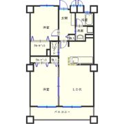 ラフィーネ掛川cⅢの間取り画像