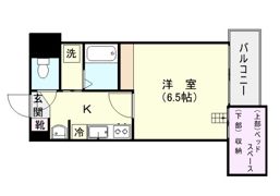 KOU TAI SHIN BUIL 上荒田の間取り画像