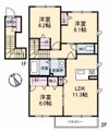 Serena Garden C棟の間取り画像