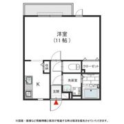 メゾンシャローム Bの間取り画像