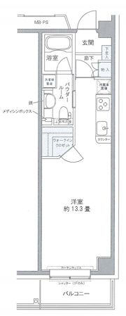 プライムアーバン豊洲の間取り画像