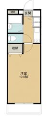 所沢メゾン5号館の間取り画像