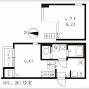 クレーシェレ瑞穂の間取り画像