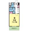 YKハイツ西明石Ⅱの間取り画像