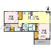 アクシス・ハイムの間取り画像