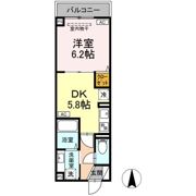 ルリアン北小岩Ⅲの間取り画像
