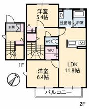 ビューレイス Iの間取り画像