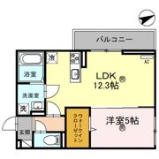 アリア大江の間取り画像