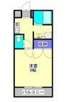 サンライズ金田の間取り画像