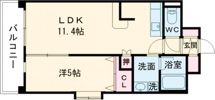 キャッスル山崎町の間取り画像