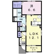 プレッソⅡの間取り画像