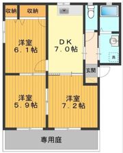 サンフォース弐番館の間取り画像
