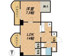 ベルシェ船橋ラマージュの間取り画像