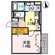 D-room永楽町の間取り画像