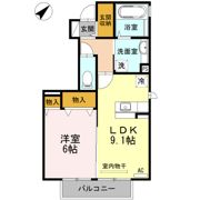 アヴァンティ Bの間取り画像