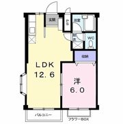 メゾン打越Ⅰの間取り画像