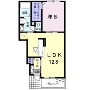 クレールⅢ Bの間取り画像