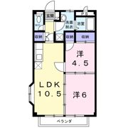 ルーラルハイムⅡの間取り画像