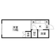 ピースフル八乙女第2(家具家電付)の間取り画像