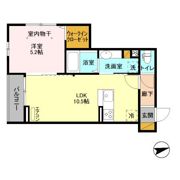 アウラ西船の間取り画像