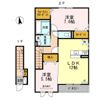 ラ メゾン デスポワ Aの間取り画像