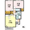 ビズビー広瀬 A棟の間取り画像