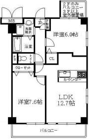 ウインドヒル鎌ヶ谷の間取り画像