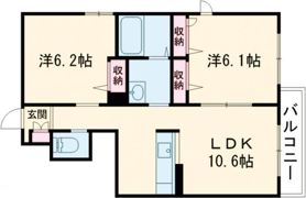 シャルマンDの間取り画像