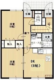 リバーパーク A棟の間取り画像